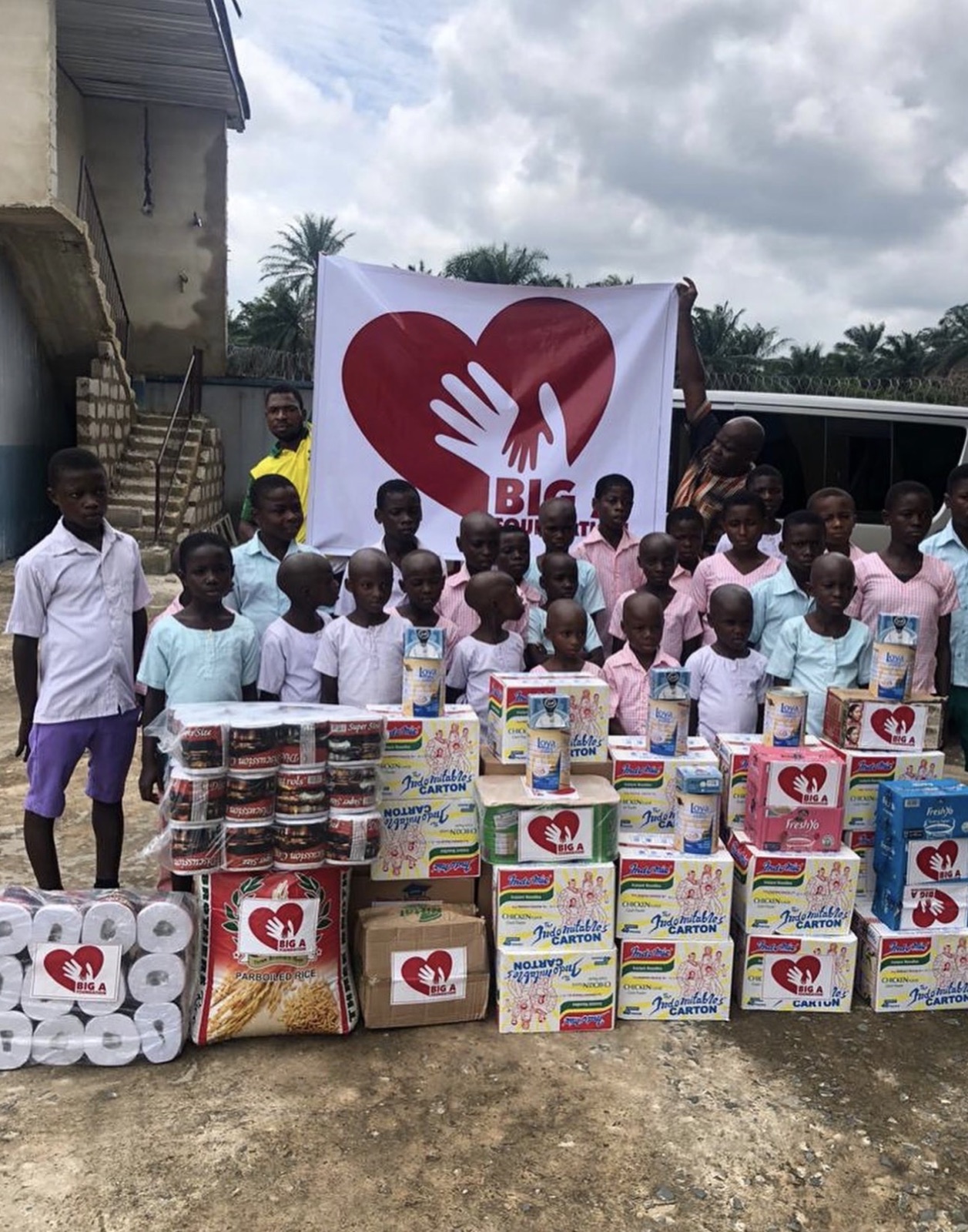 Big A Foundation supplies distribution, Nigeria